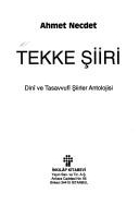Tekke siiri afişi / kapağı